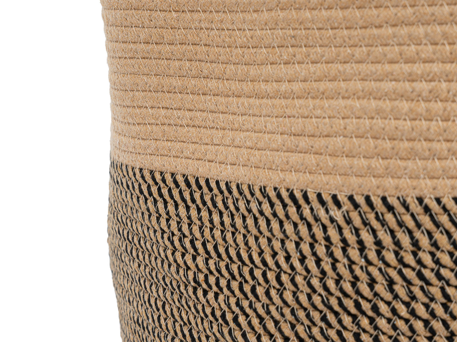 Cesto Decorativo Woody Redondo Natural