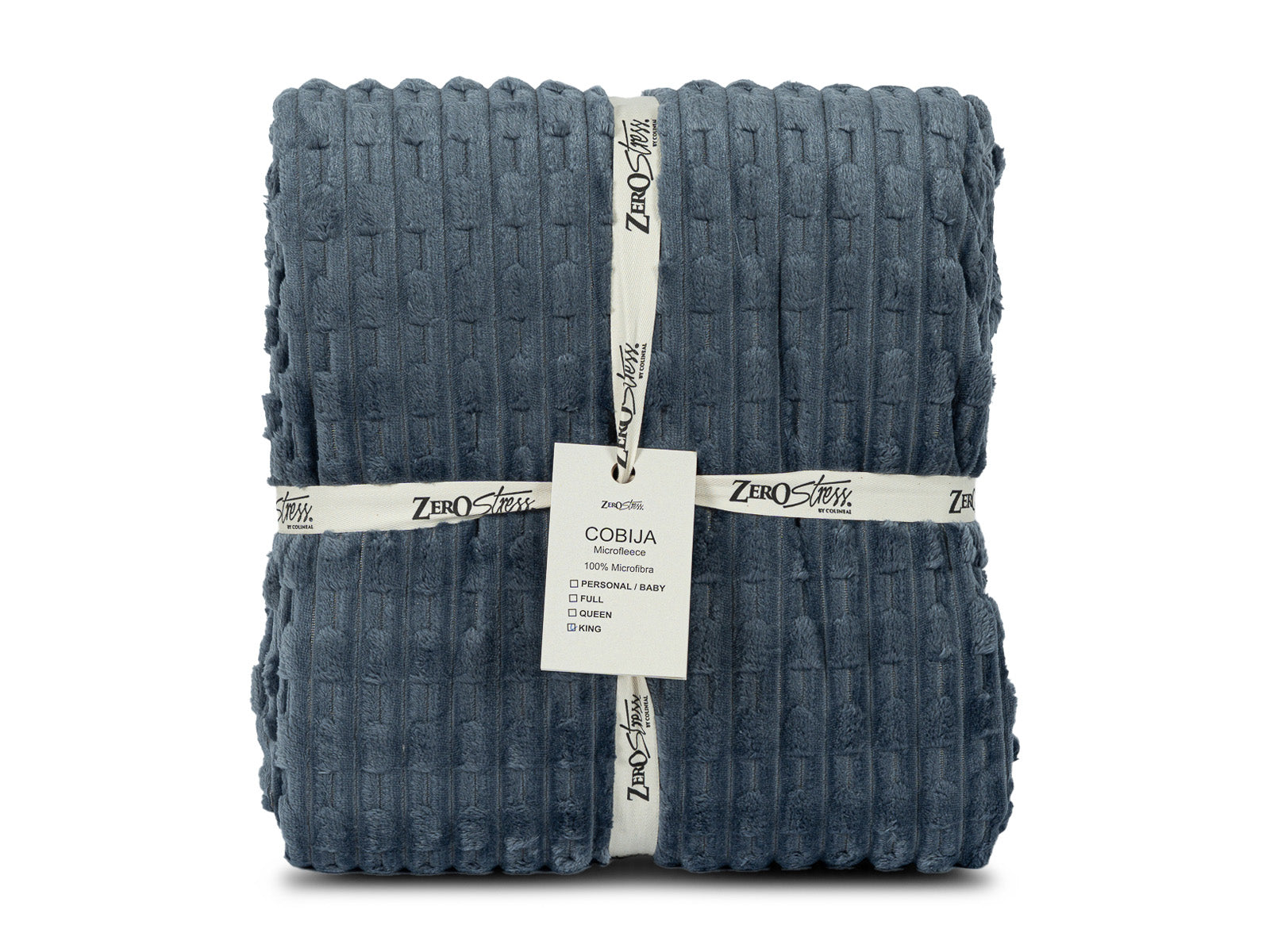 Cobija Glam Microfleece King #Color_NavyFlecha