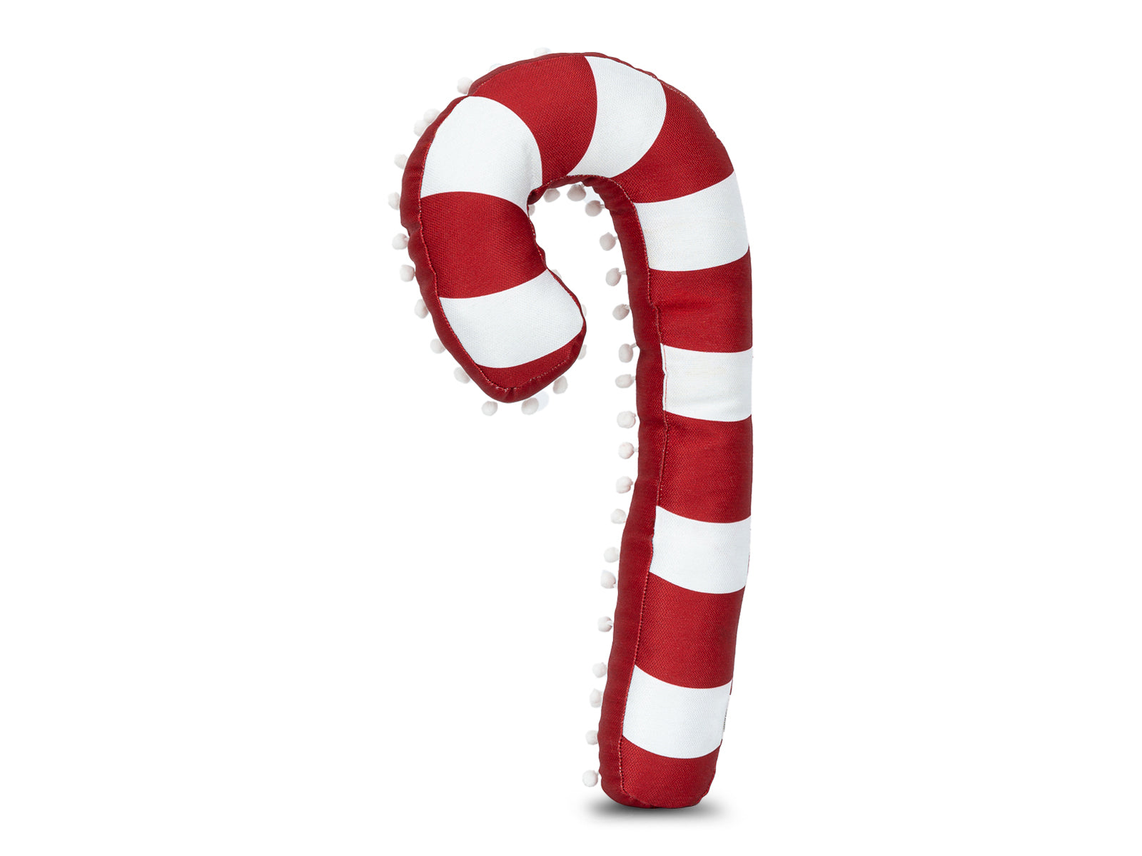 Cojin Navidad Baston Rojo y Blanco Forma Mediano