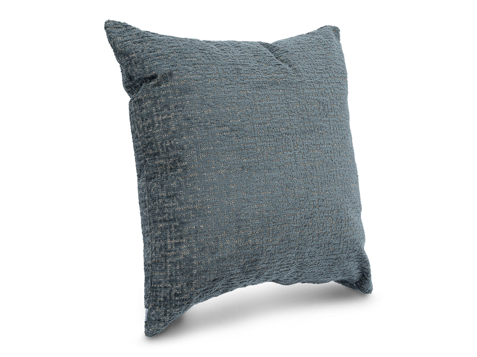 Cojin Cuadrado Poliester Blues Gris Medio