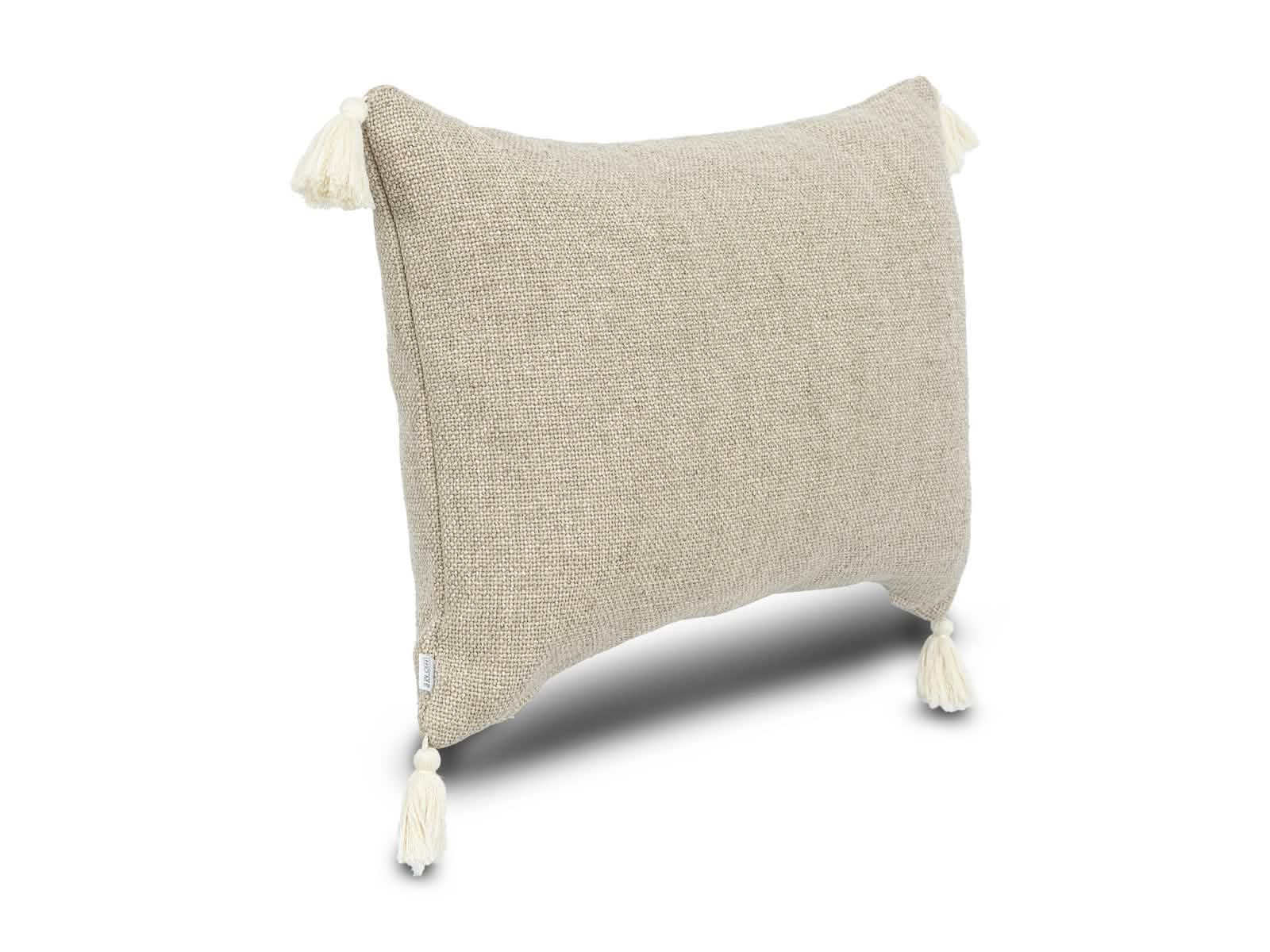 Cojin Poliester Bio Beige Lumbar