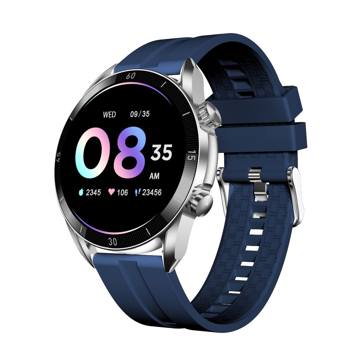 Reloj Smar Silver/Blue AM07 Monster