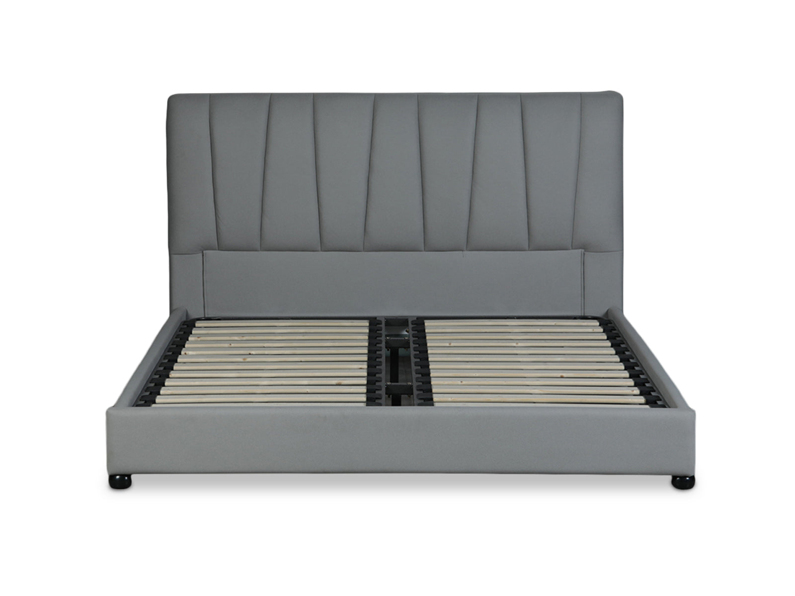 Cama Morgan Queen Light Gray