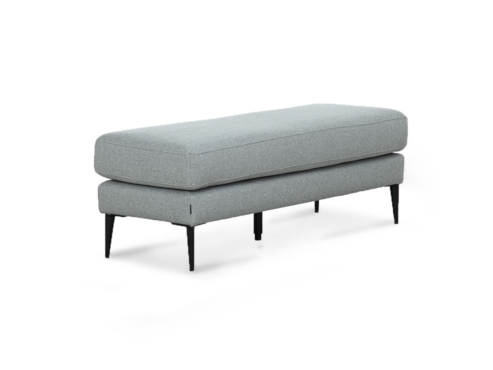 Banco Pie Cama Fenix #Color_Silver"T36914"
