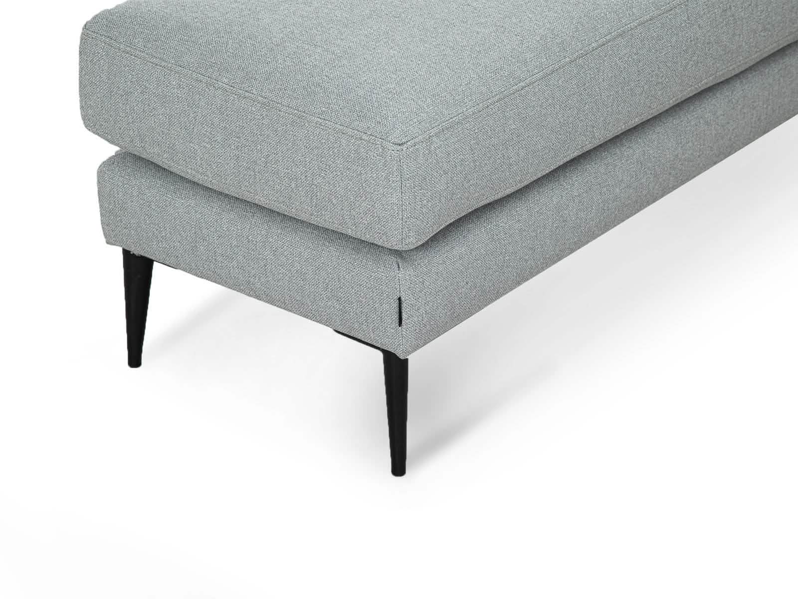 Banco Pie Cama Fenix #Color_Silver"T36914"