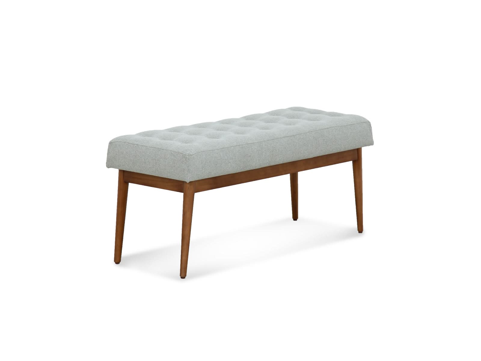 Banco Pie Cama Alabama C/Miel #Color_Silver"T3293"