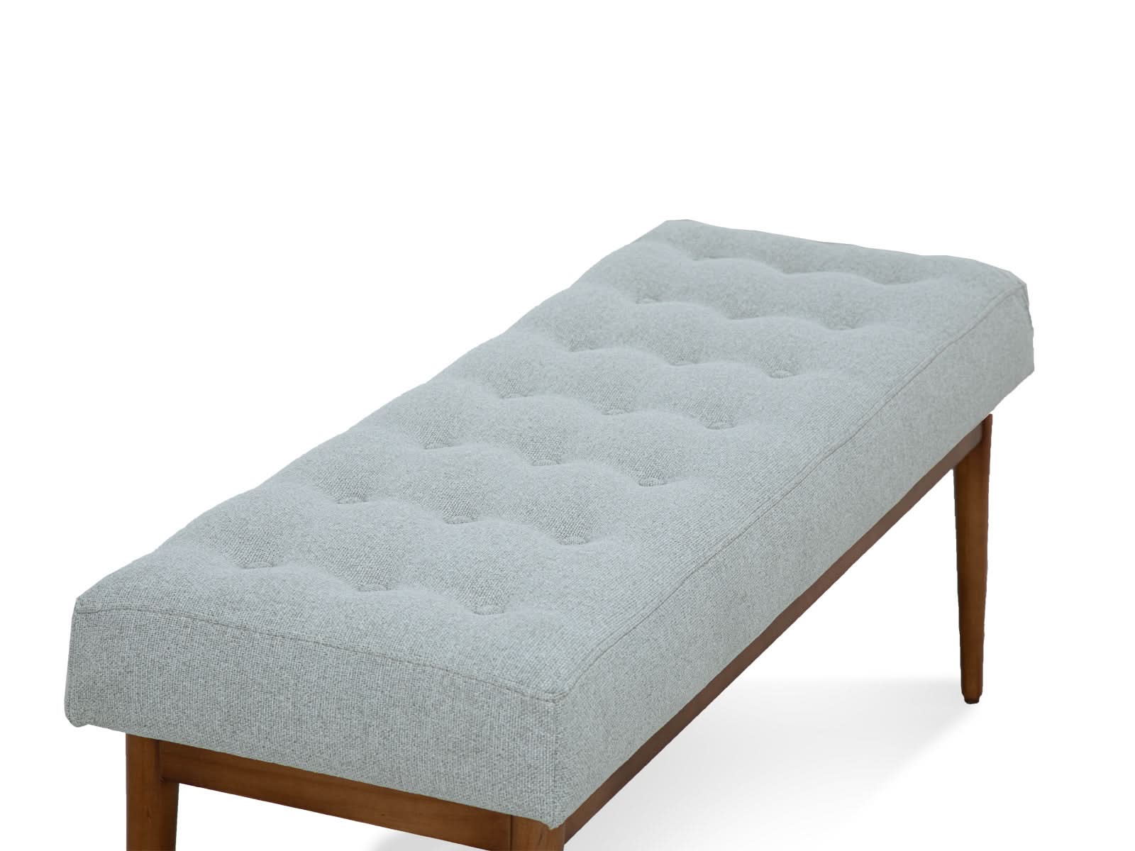 Banco Pie Cama Alabama C/Miel #Color_Silver"T3293"