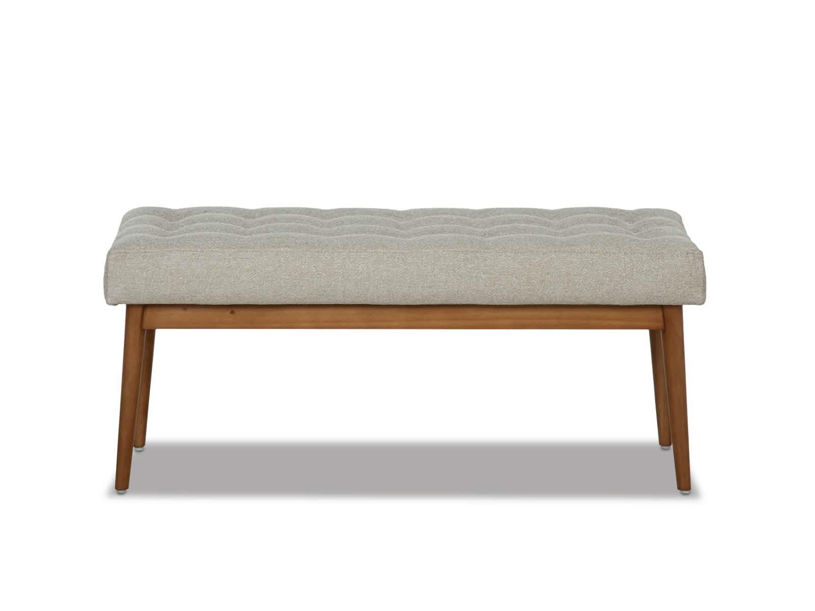 Banco Pie Cama Alabama C/Miel #Color_Beige"T46900"