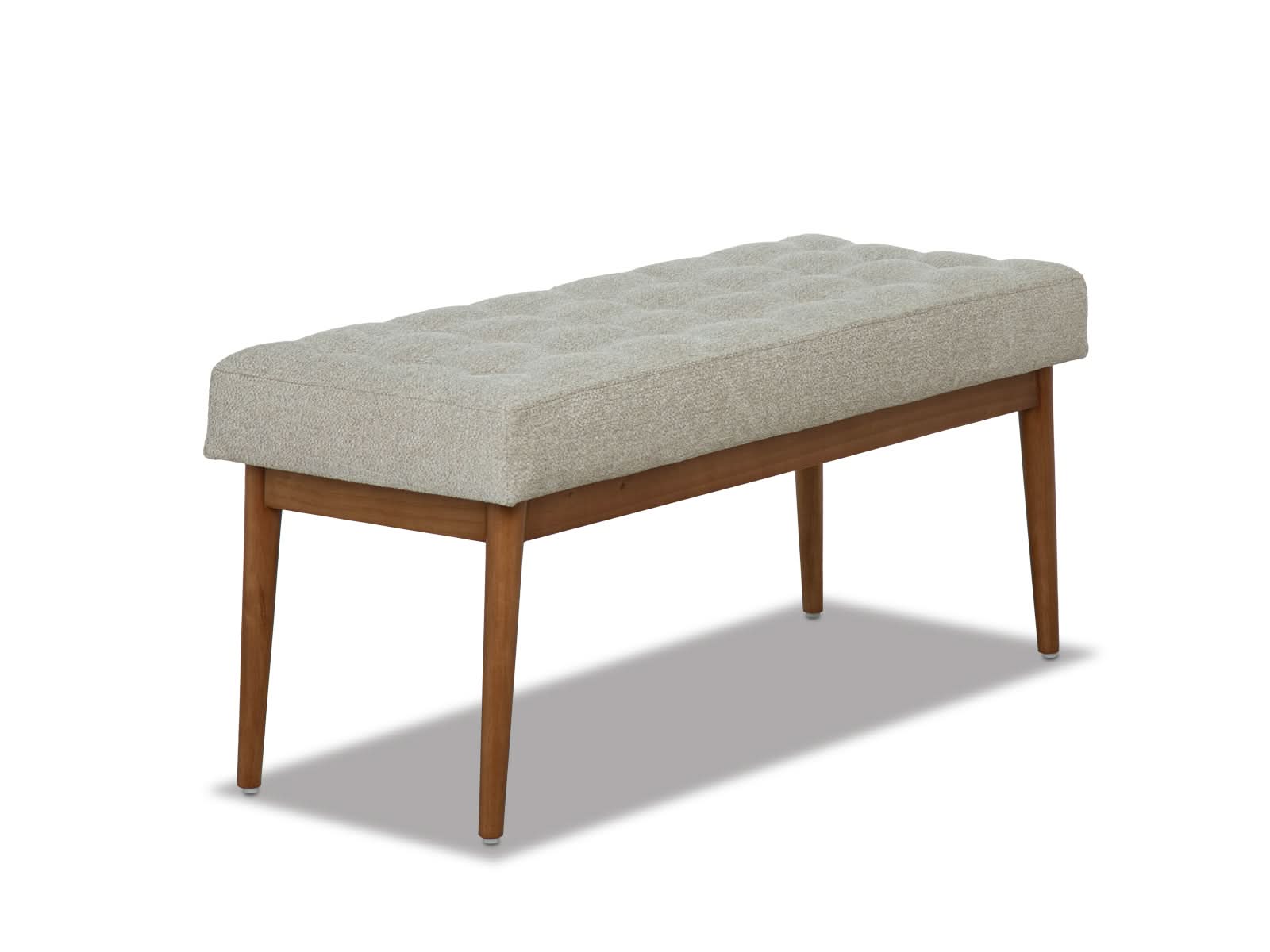 Banco Pie Cama Alabama C/Miel #Color_Beige"T46900"