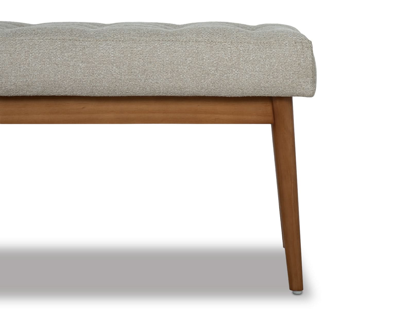 Banco Pie Cama Alabama C/Miel #Color_Beige"T46900"