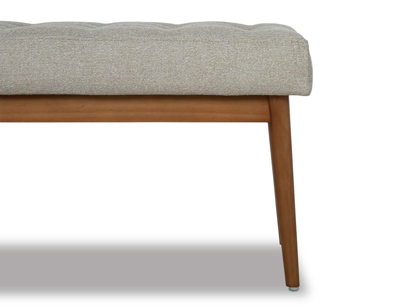 Banco Pie Cama Alabama C/Miel #Color_Beige"T46900"