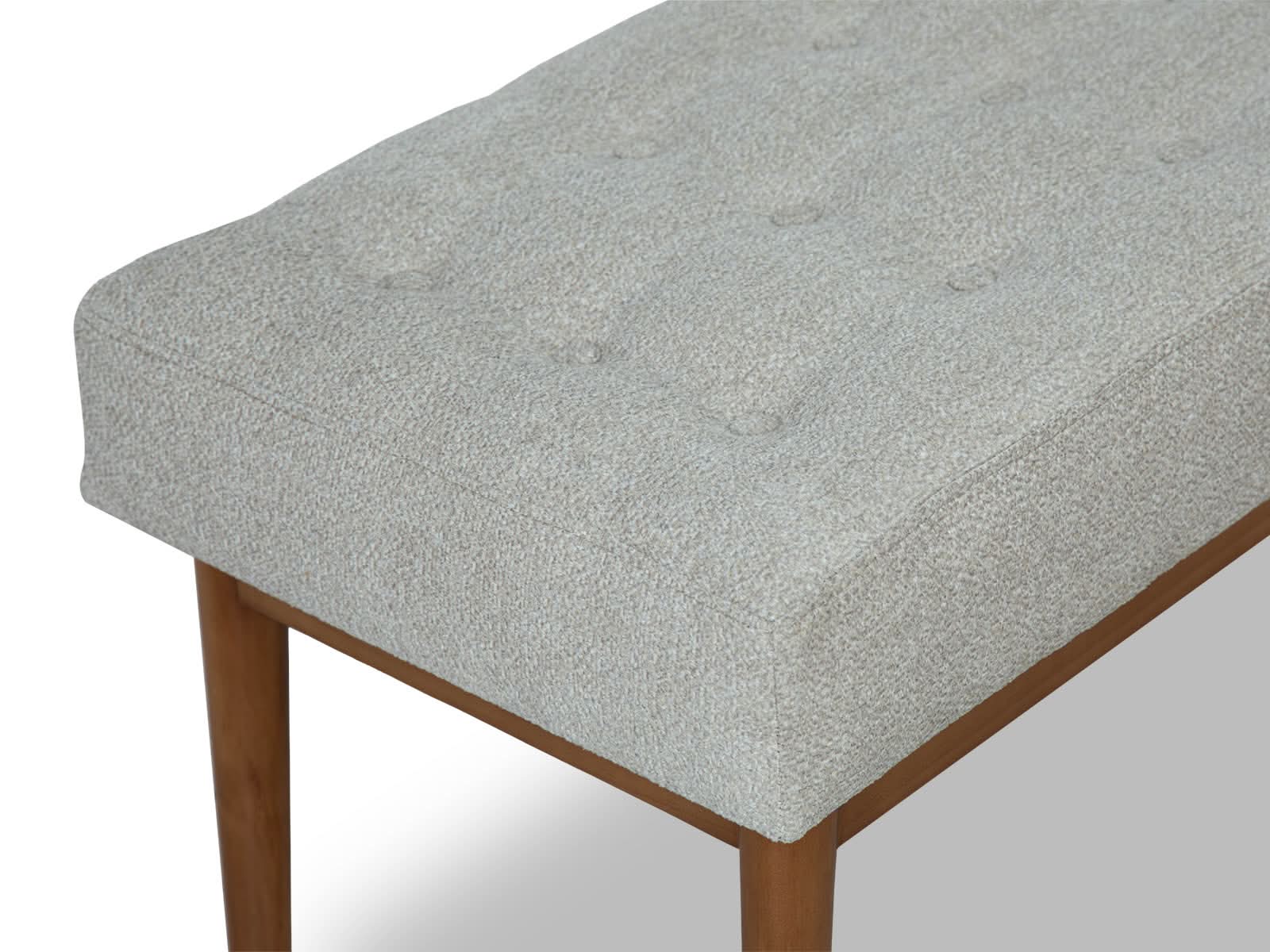 Banco Pie Cama Alabama C/Miel #Color_Beige"T46900"