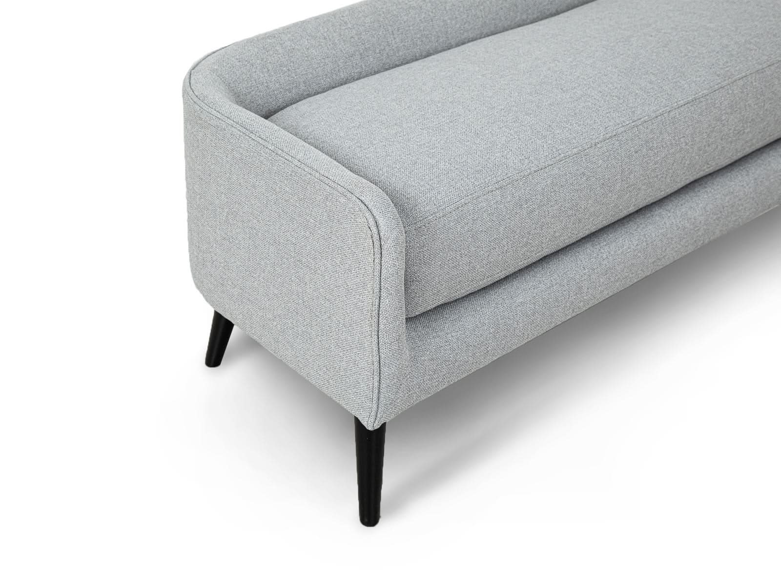 Banco Pie Cama Ibiza #Color_Silver"T36914"