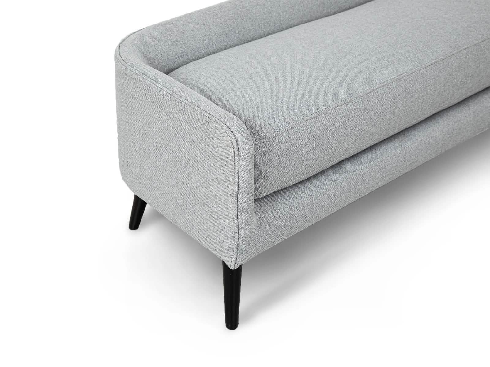 Banco Pie Cama Ibiza #Color_Silver"T36914"