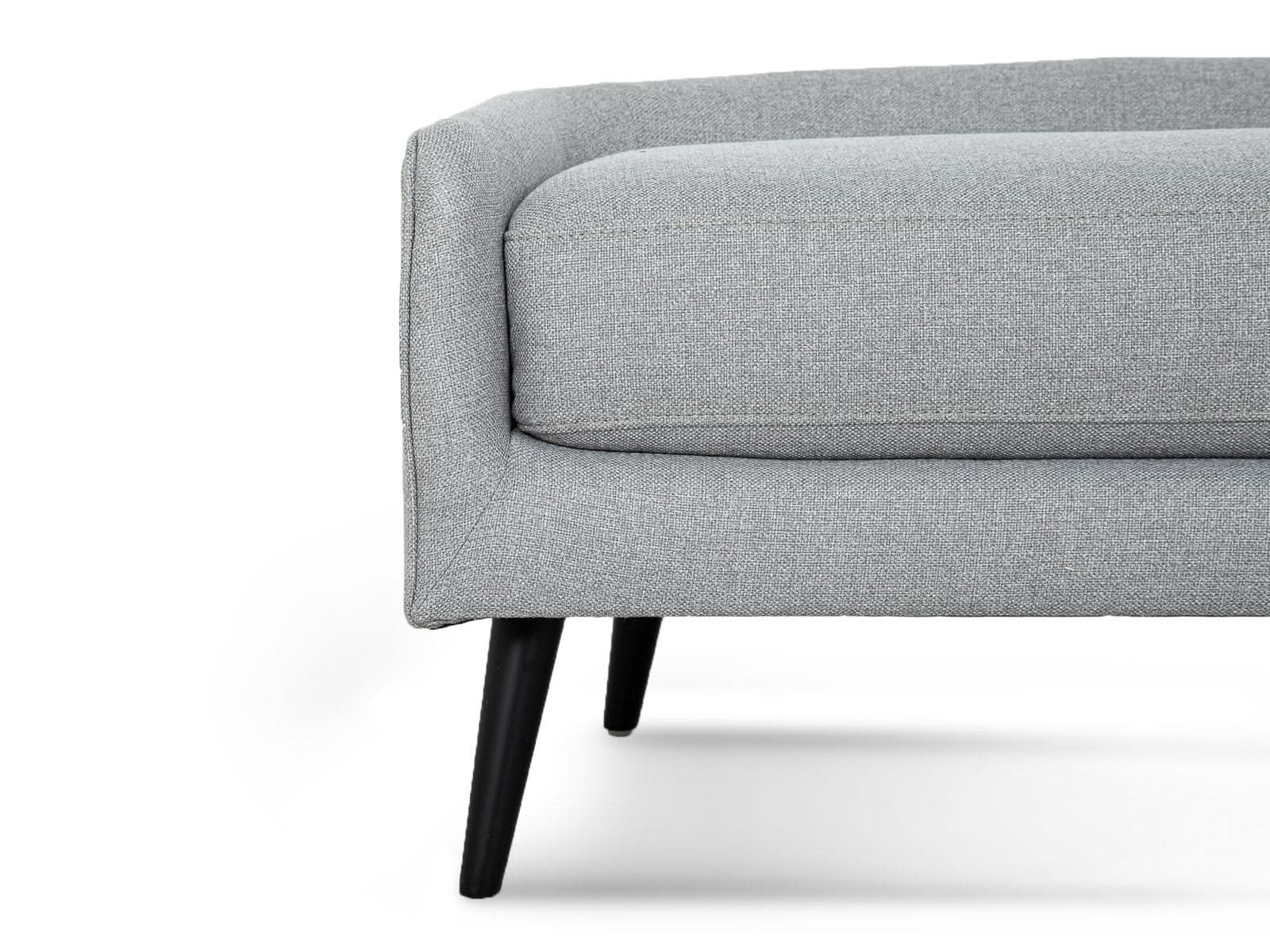 Banco Pie Cama Ibiza #Color_Silver"T36914"