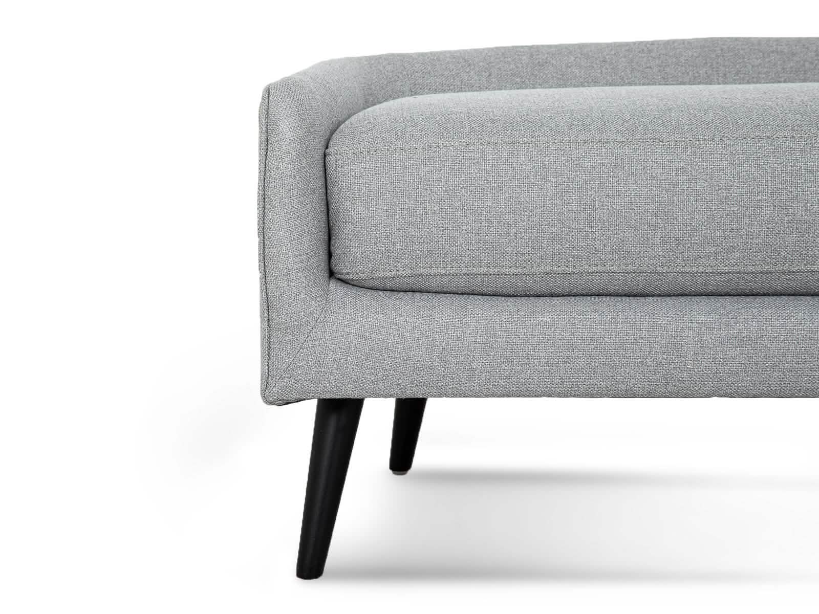 Banco Pie Cama Ibiza #Color_Silver"T36914"