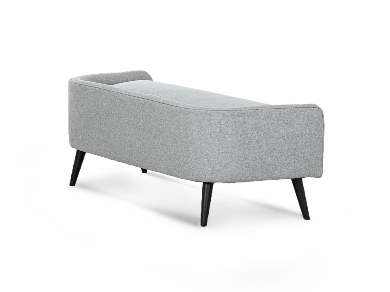 Banco Pie Cama Ibiza #Color_Silver"T36914"