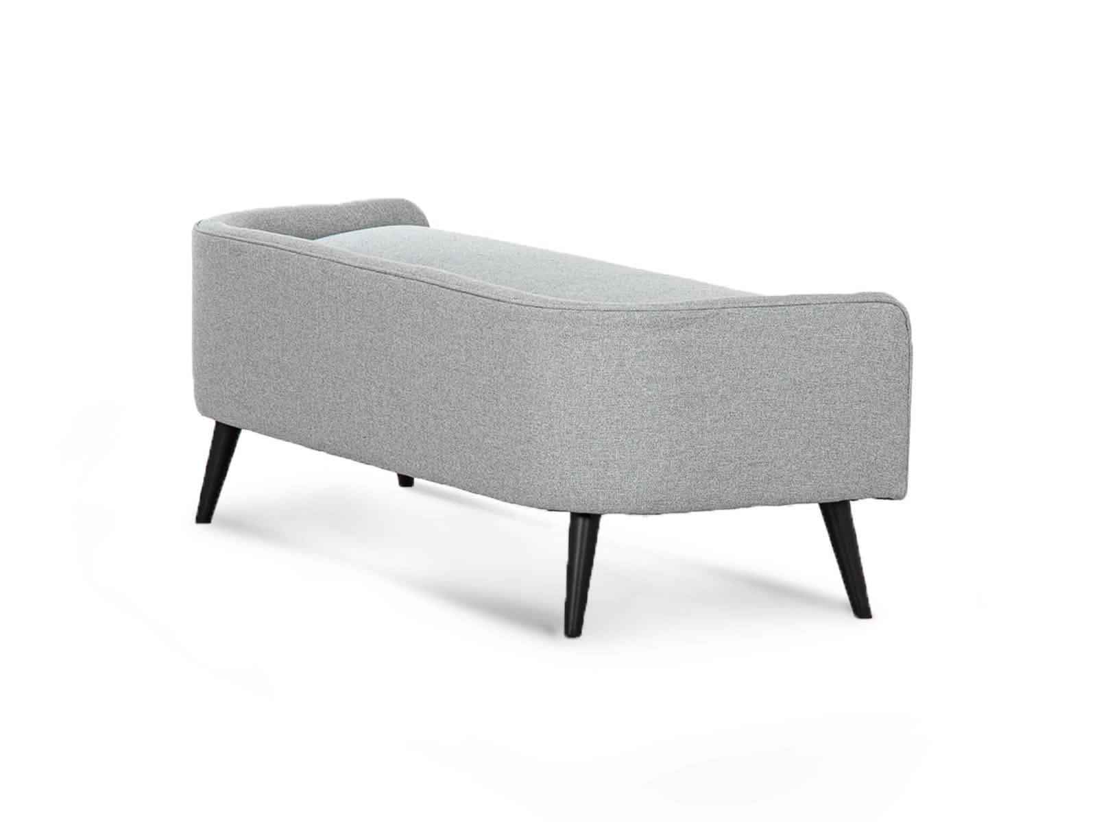 Banco Pie Cama Ibiza #Color_Silver"T36914"