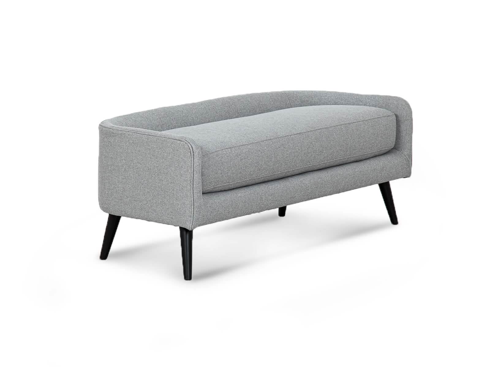 Banco Pie Cama Ibiza #Color_Silver"T36914"