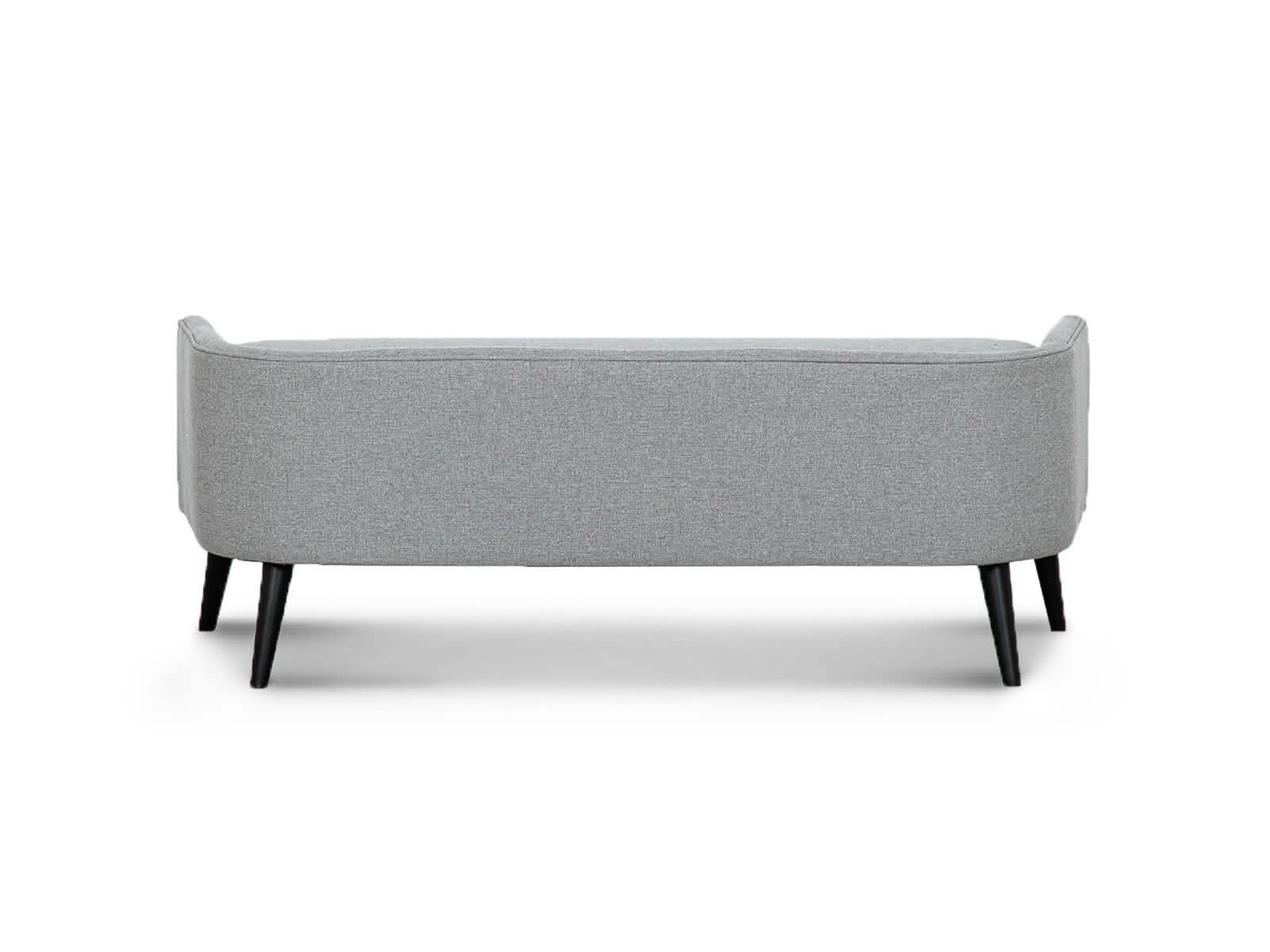 Banco Pie Cama Ibiza #Color_Silver"T36914"