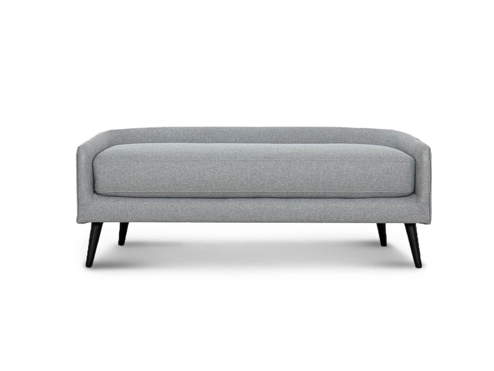 Banco Pie Cama Ibiza #Color_Silver"T36914"