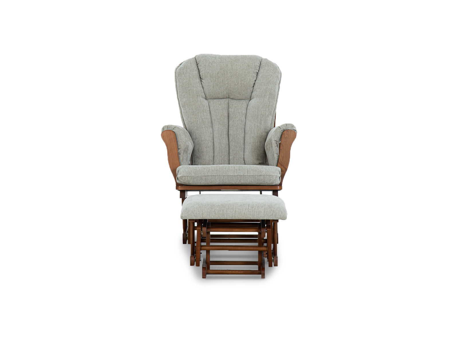 Mecedora Princess + Ottoman C/Miel #Color_Gainsboro"T32104"