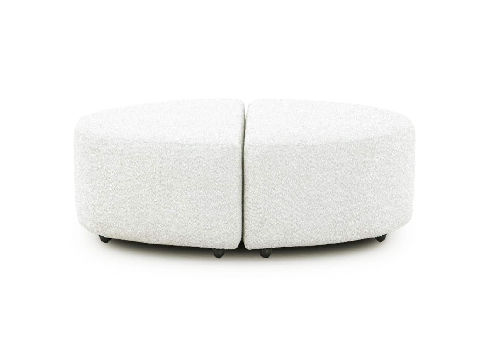 Ottoman Didi 2P #Color_WhiteSmoke"T37927"