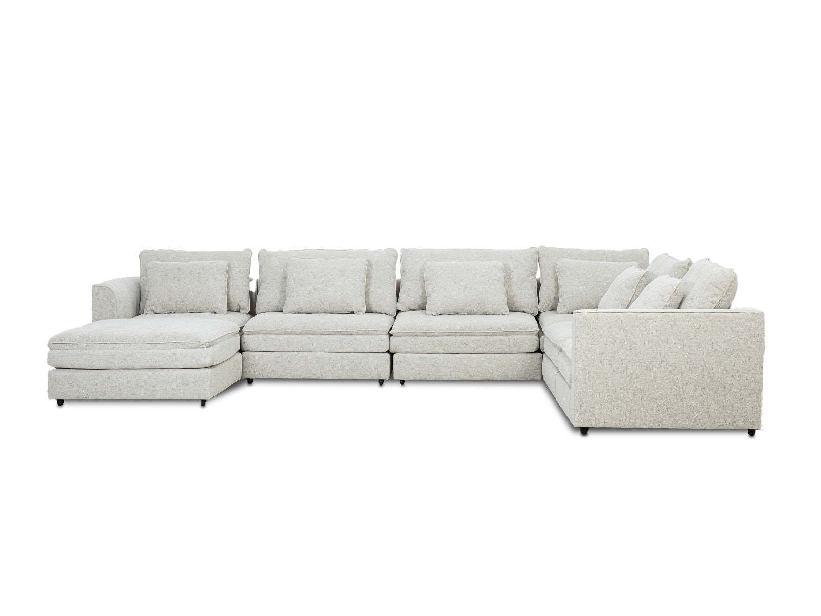 Sala Bombay Modular 7P #Color_WhiteSmoke"T32909"