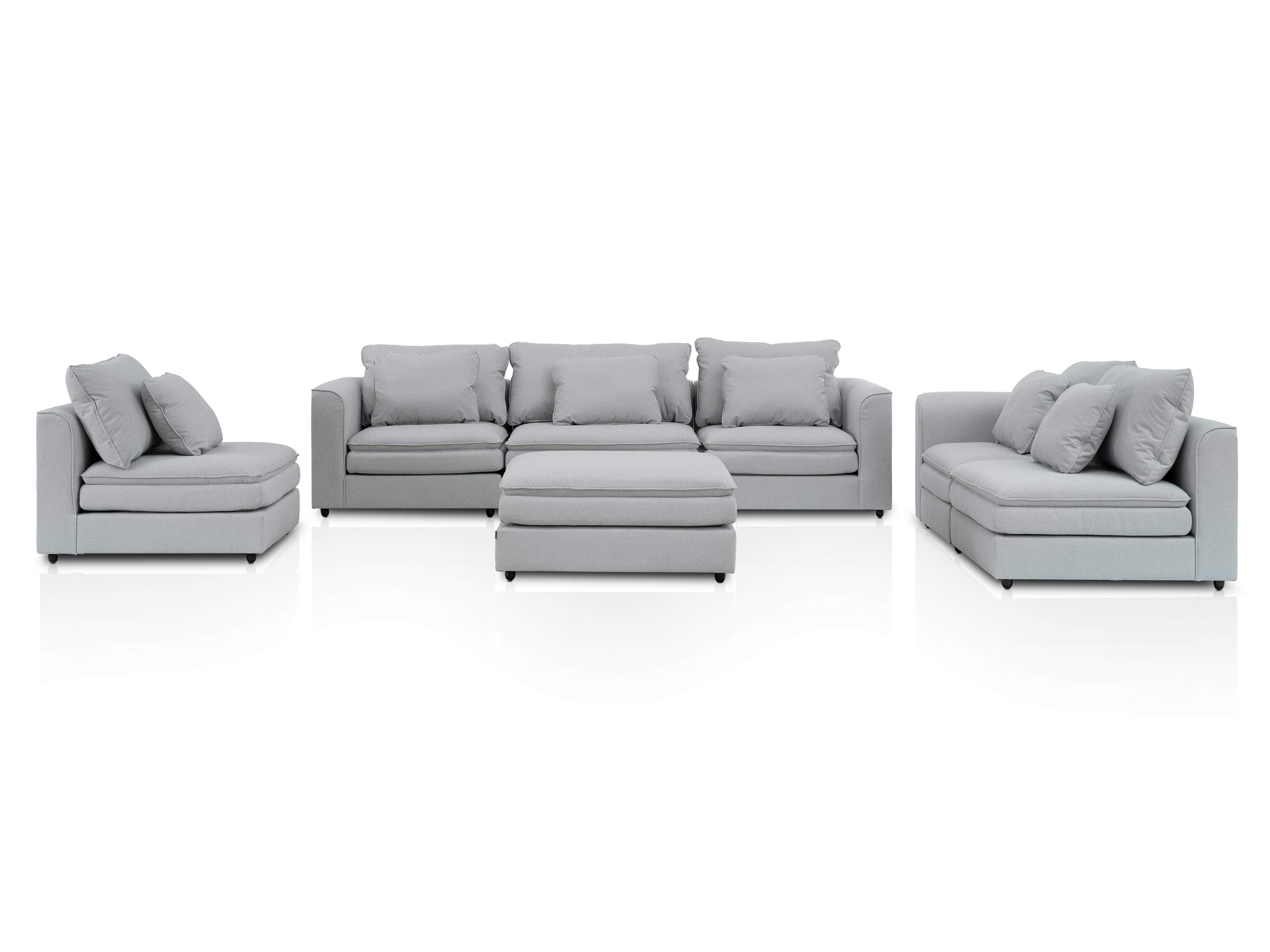 Sala Bombay Modular 7P #Color_LightGrey"T36911"