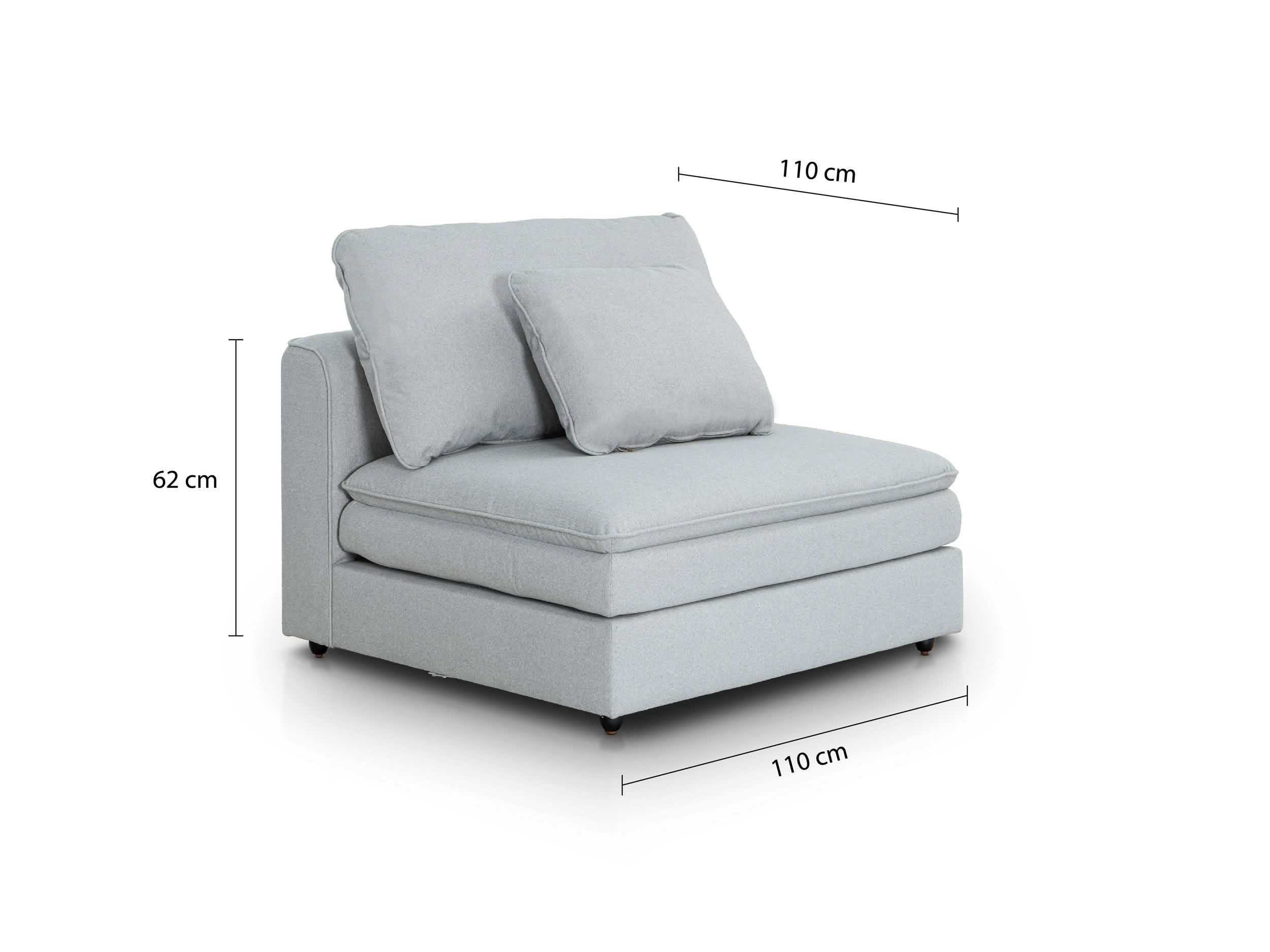 Sala Bombay Modular 7P #Color_LightGrey"T36911"