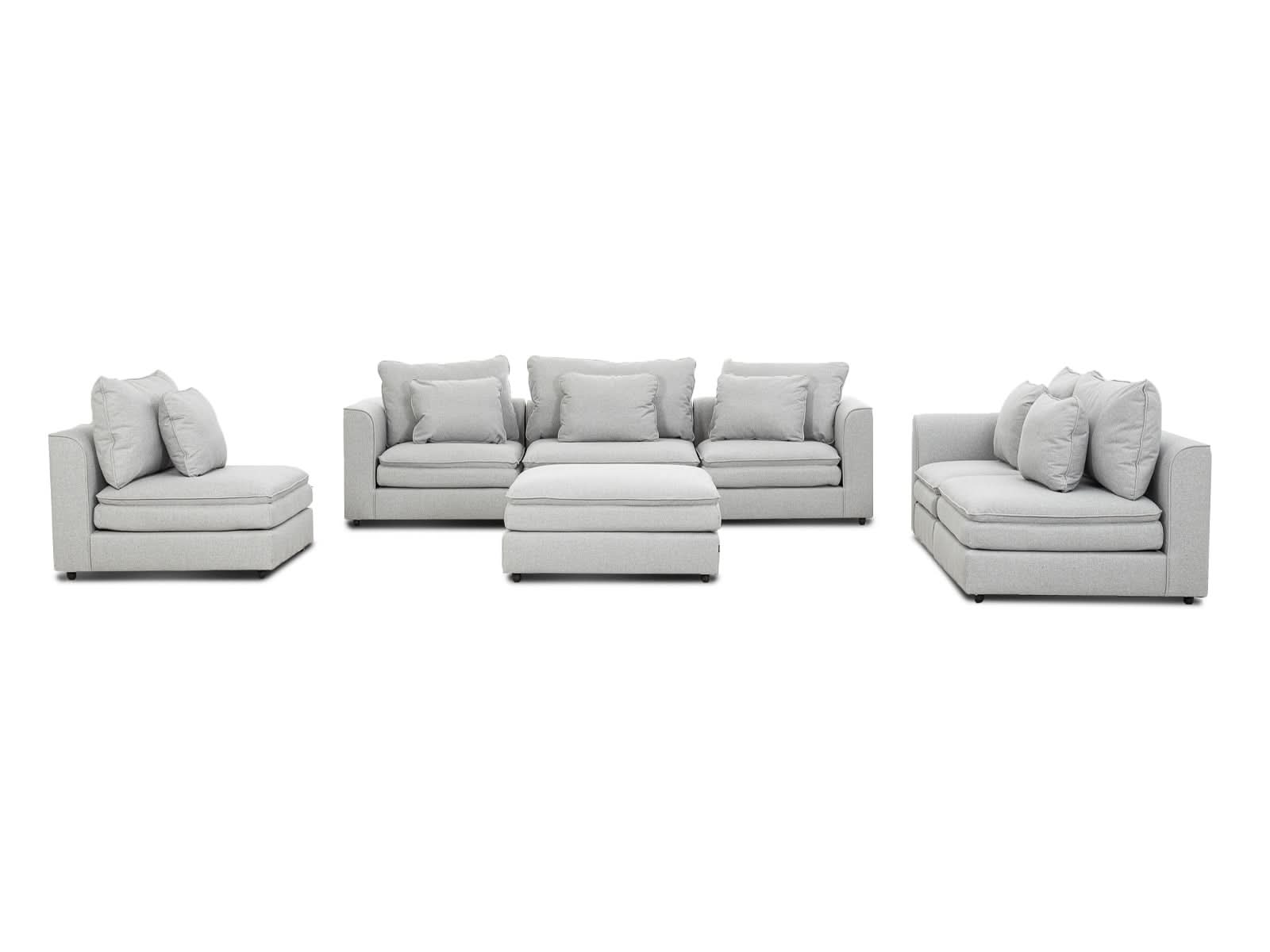 Sala Bombay Modular 7P #Color_Silver"T36914"