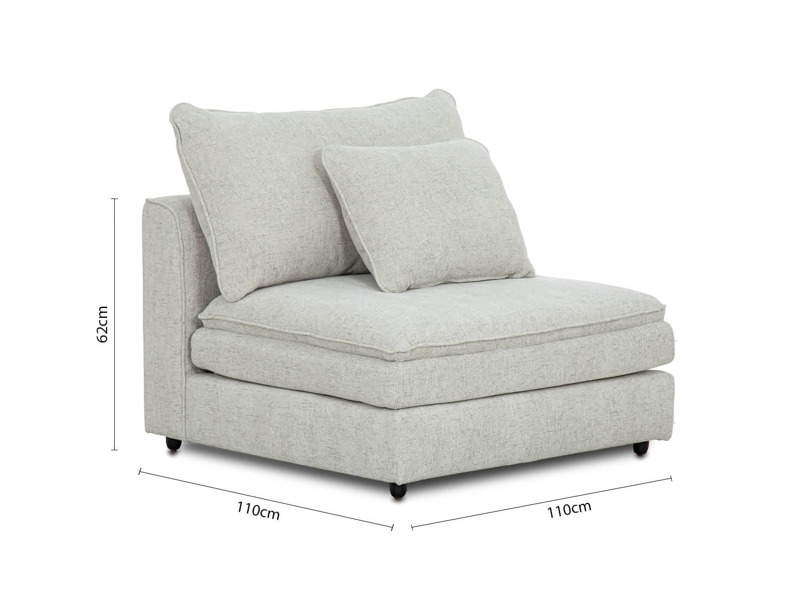 Sala Bombay Modular 5P #Color_WhiteSmoke"T32909"