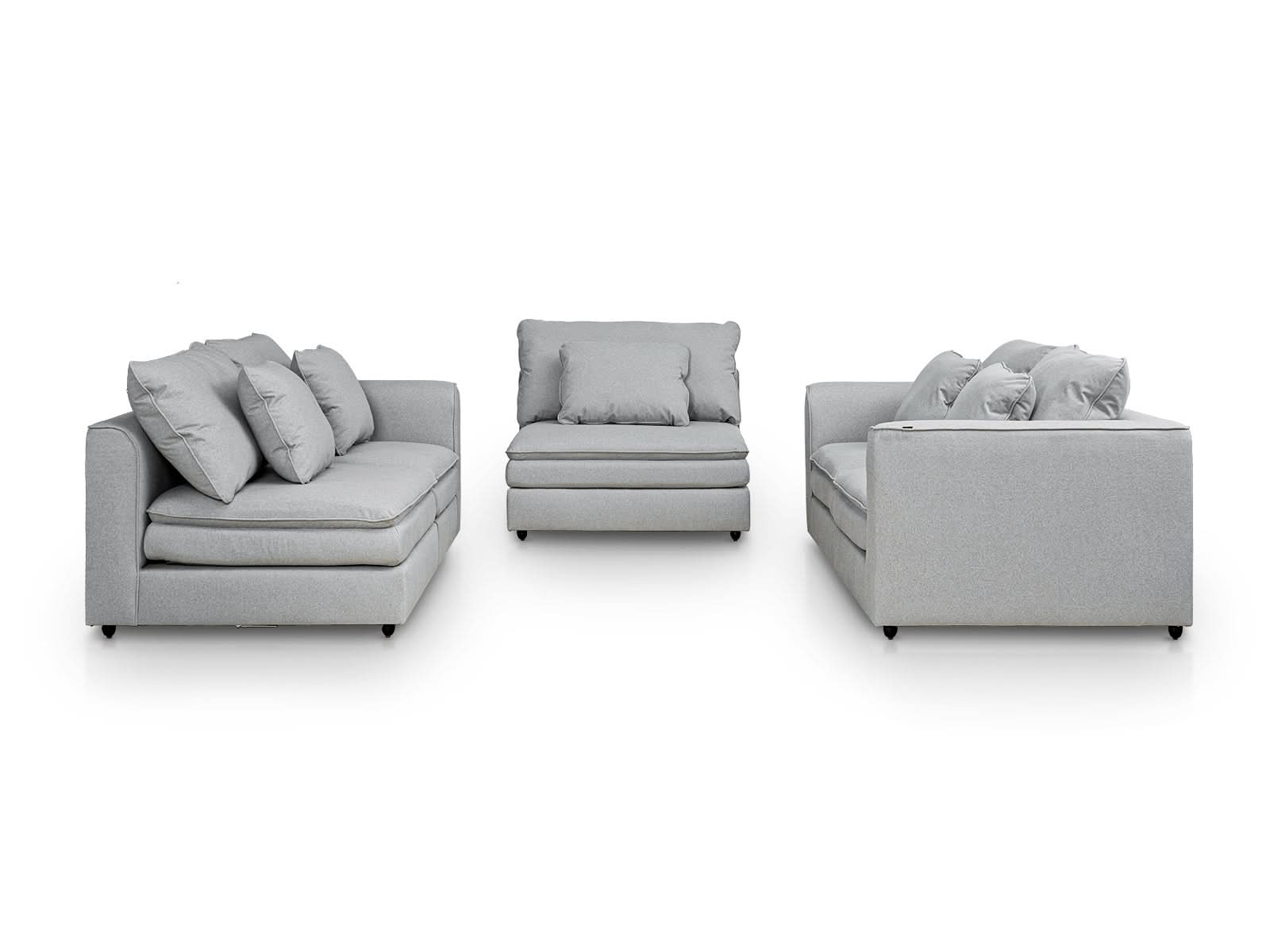 Sala Bombay Modular 5P #Color_Silver"T36914"