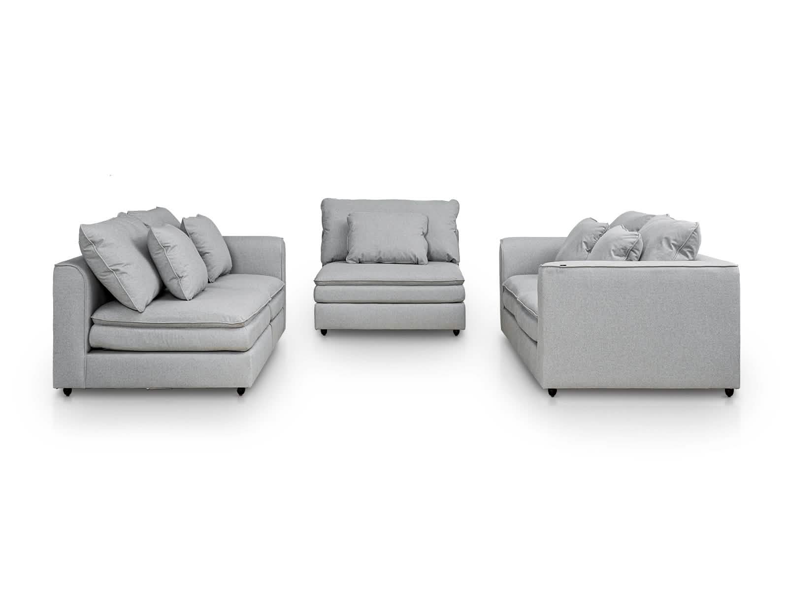 Sala Bombay Modular 5P #Color_Silver"T36914"