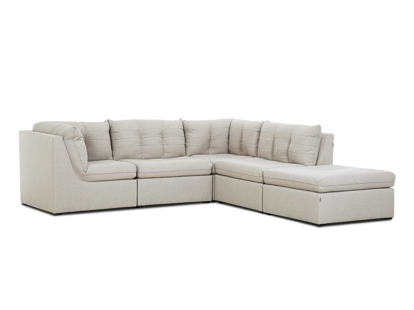 Sala Prisma Modular 5P #Color_Tan"T36715"