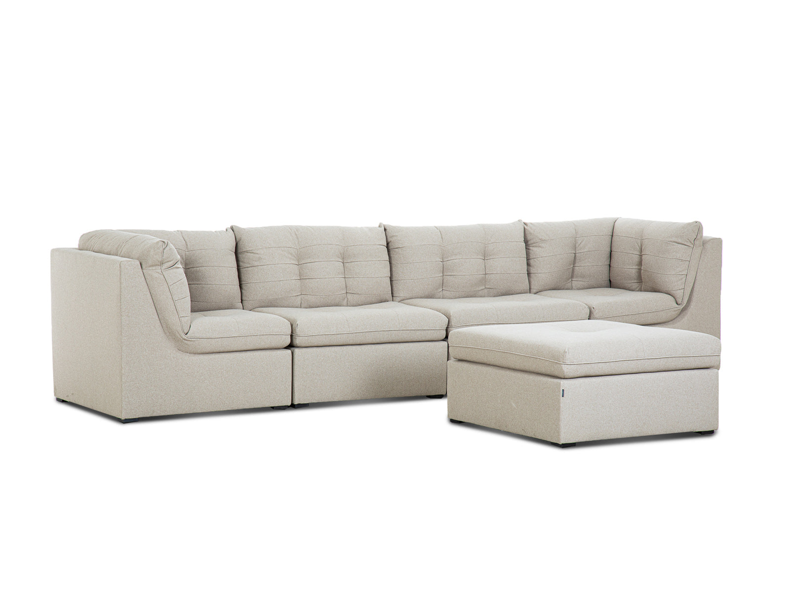 Sala Prisma Modular 5P #Color_Tan"T36715"