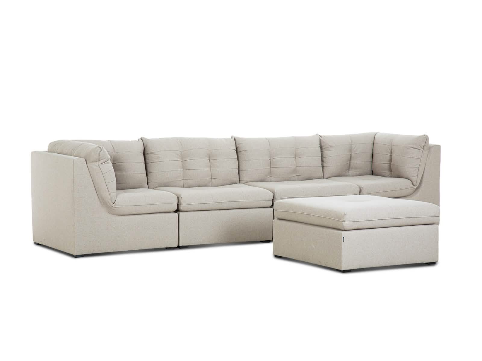 Sala Prisma Modular 5P #Color_Tan"T36715"