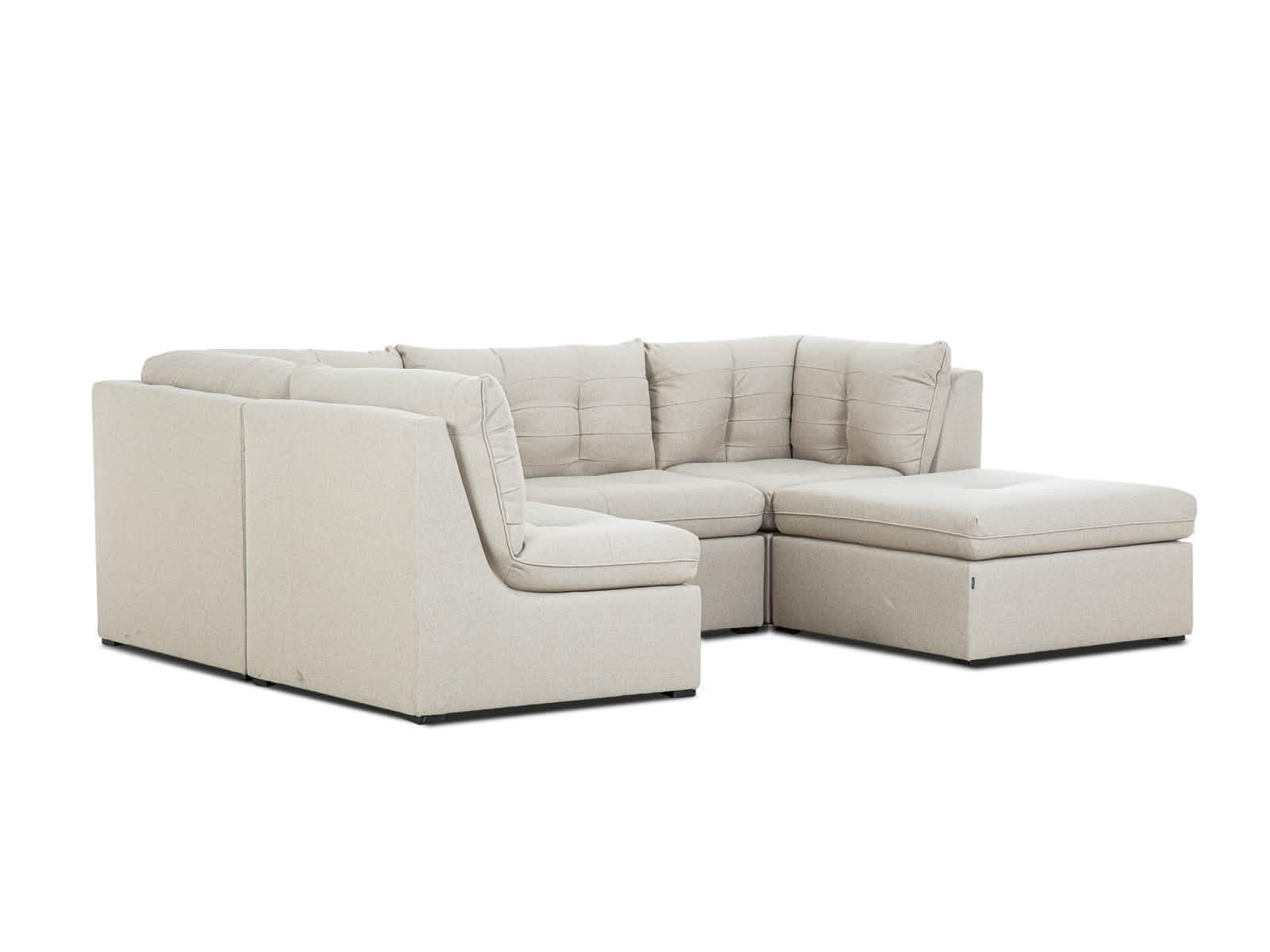 Sala Prisma Modular 5P #Color_Tan"T36715"