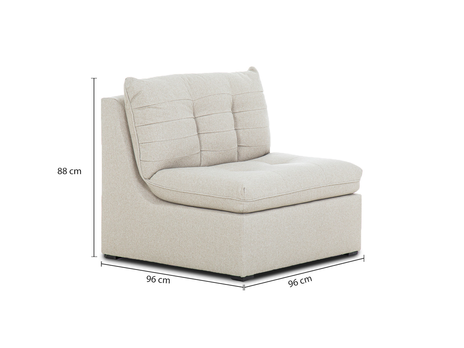 Sala Prisma Modular 5P #Color_Tan"T36715"