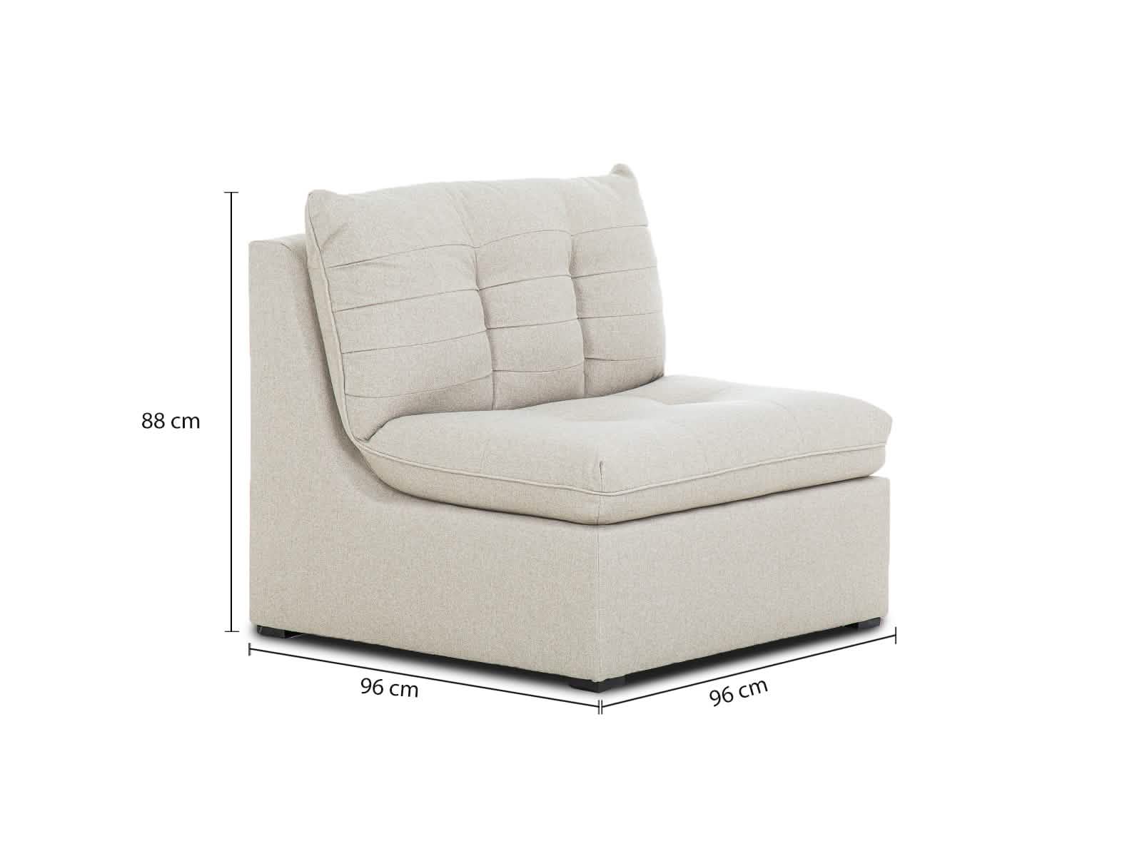 Sala Prisma Modular 5P #Color_Tan"T36715"