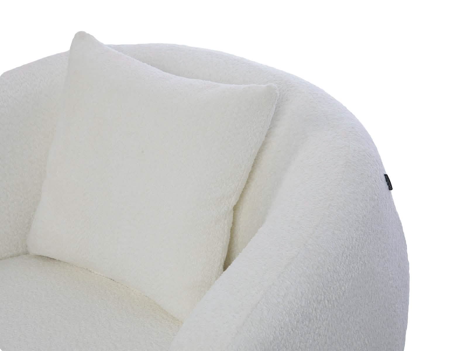 Sillon Auxiliar Diana Giratorio #Color_Snow"T37108"