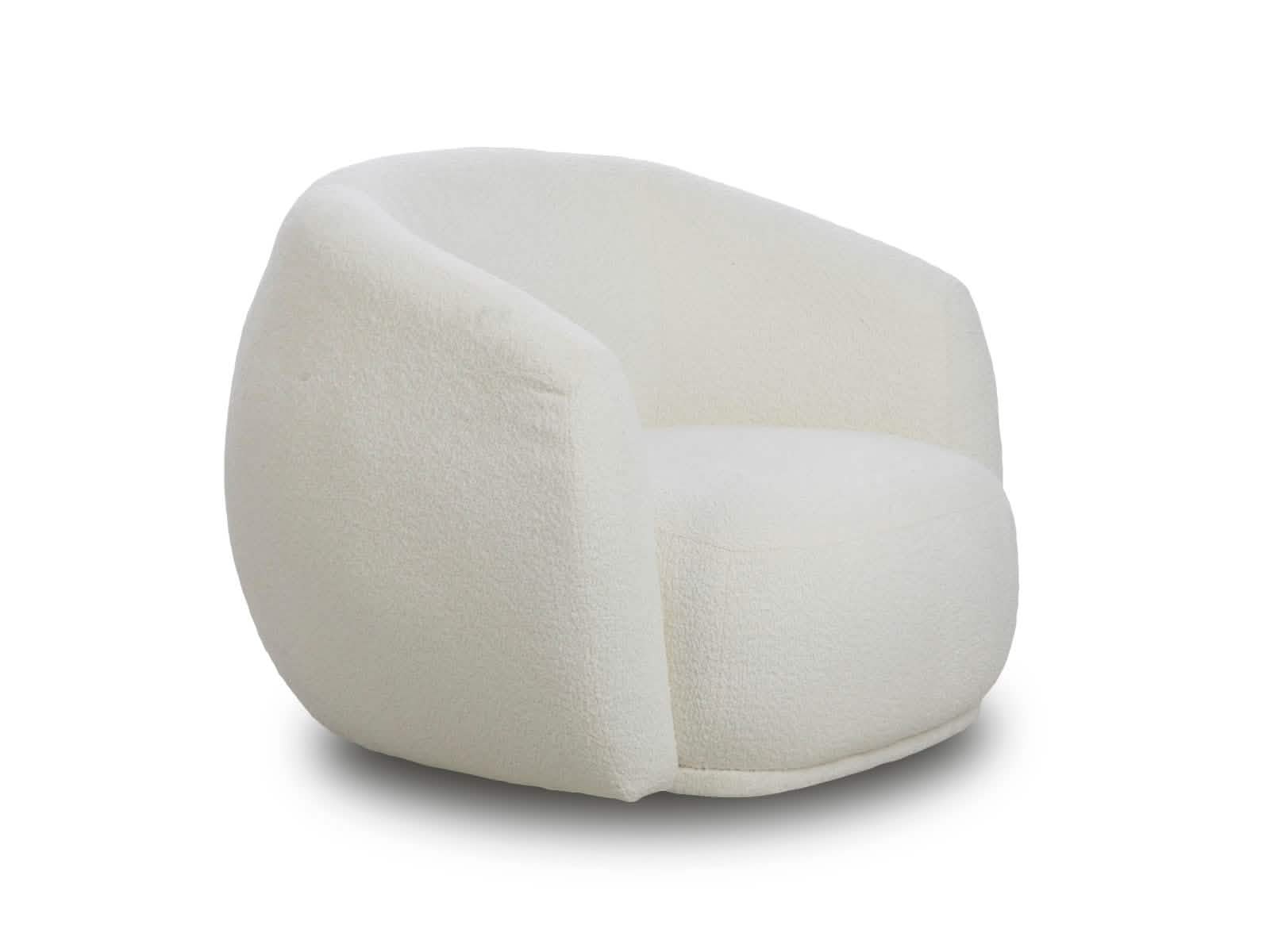 Sillon Auxiliar Diana Giratorio #Color_Snow"T37108"