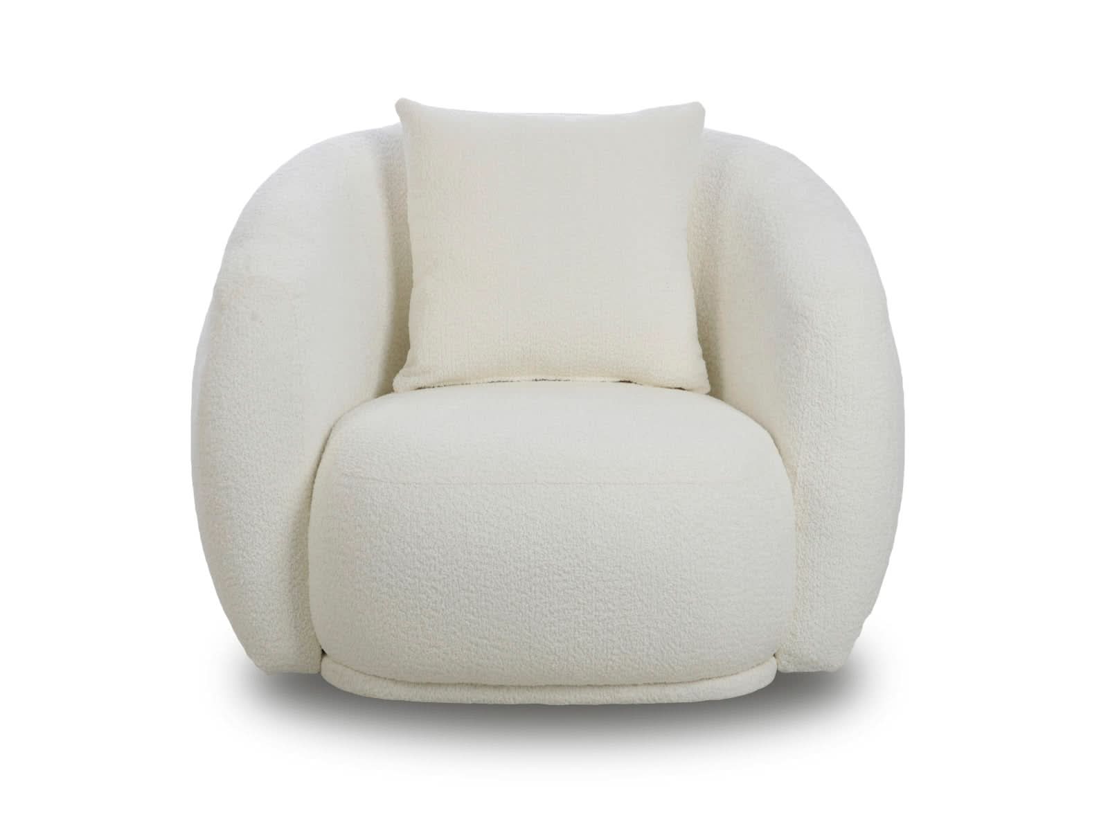 Sillon Auxiliar Diana Giratorio #Color_Snow"T37108"