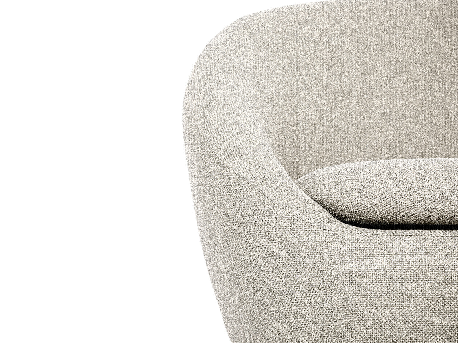 Sillon Auxiliar Giro (Giratorio) #Color_WhiteSmoke"T32909"