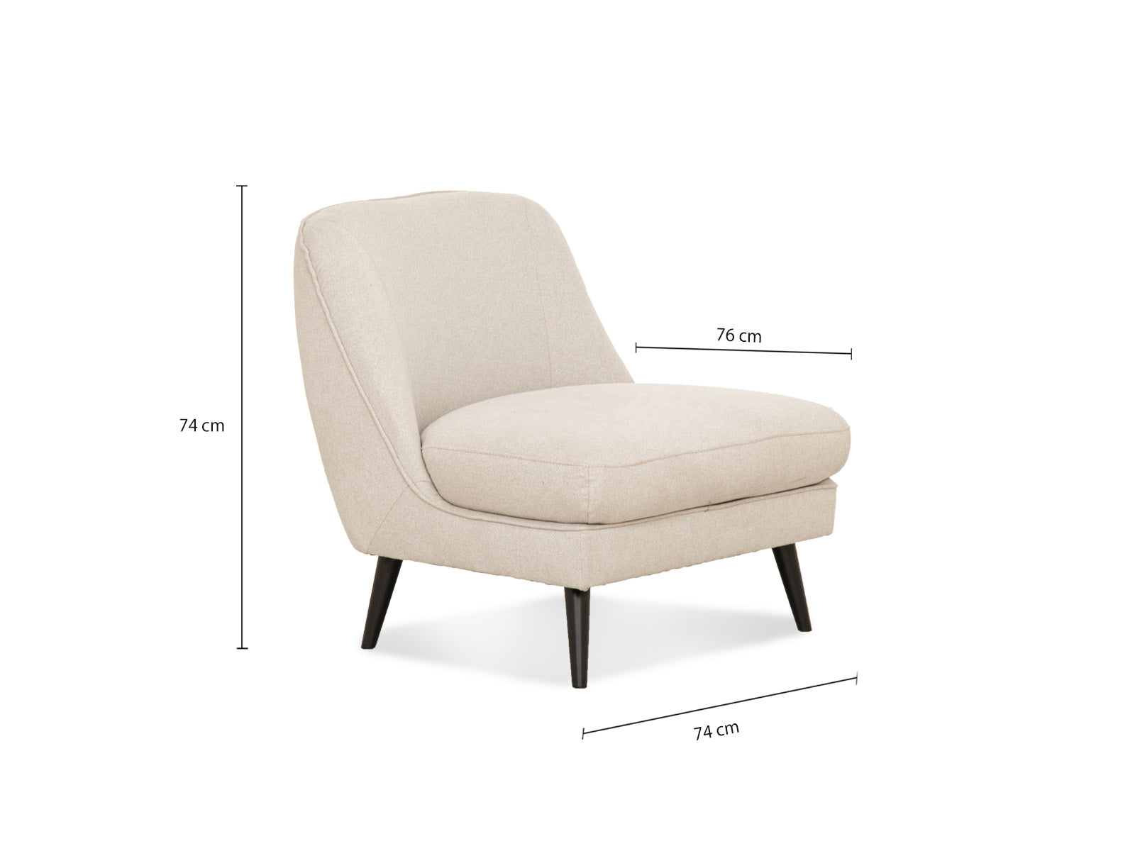 Sillon Auxiliar Ionico #Color_Beige"T3213"