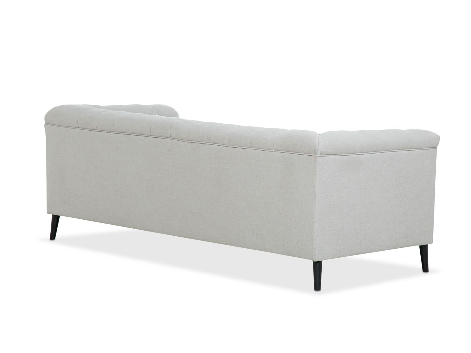 Sofa Triple Powell C/Met Black #Color_FloralWhite"T3213"