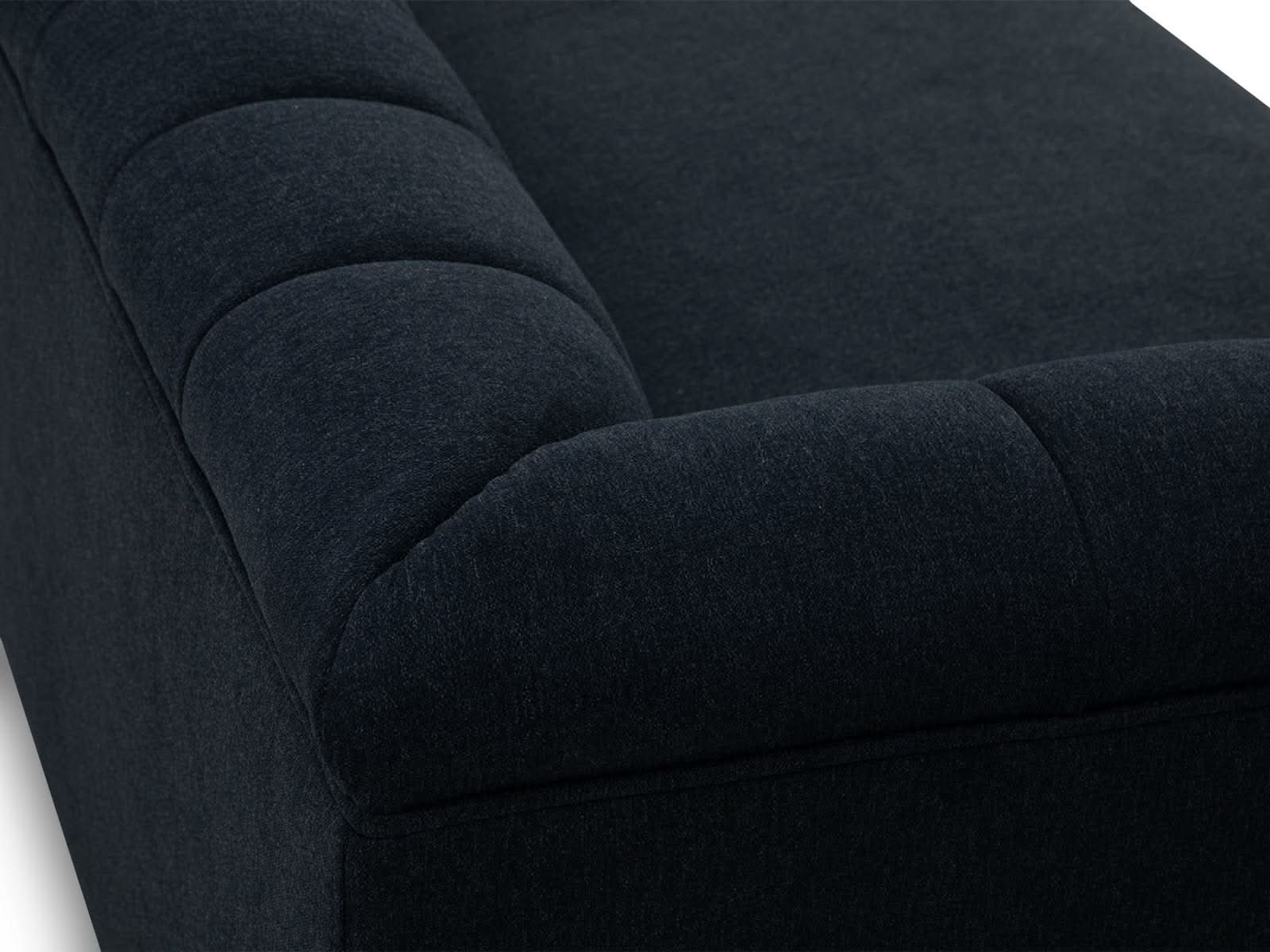 Sofa Triple Powell C/Met Black #Color_MidnightBlue"T36507"