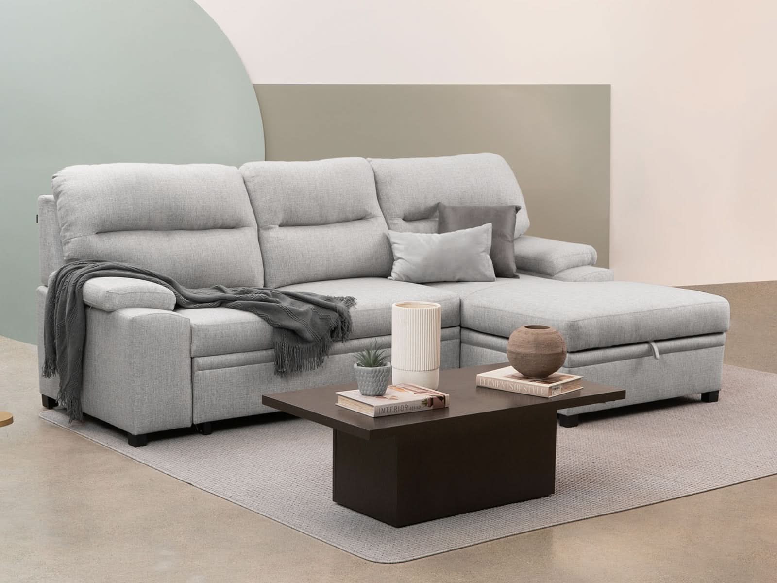 Sala Sofa Cama Cyril
