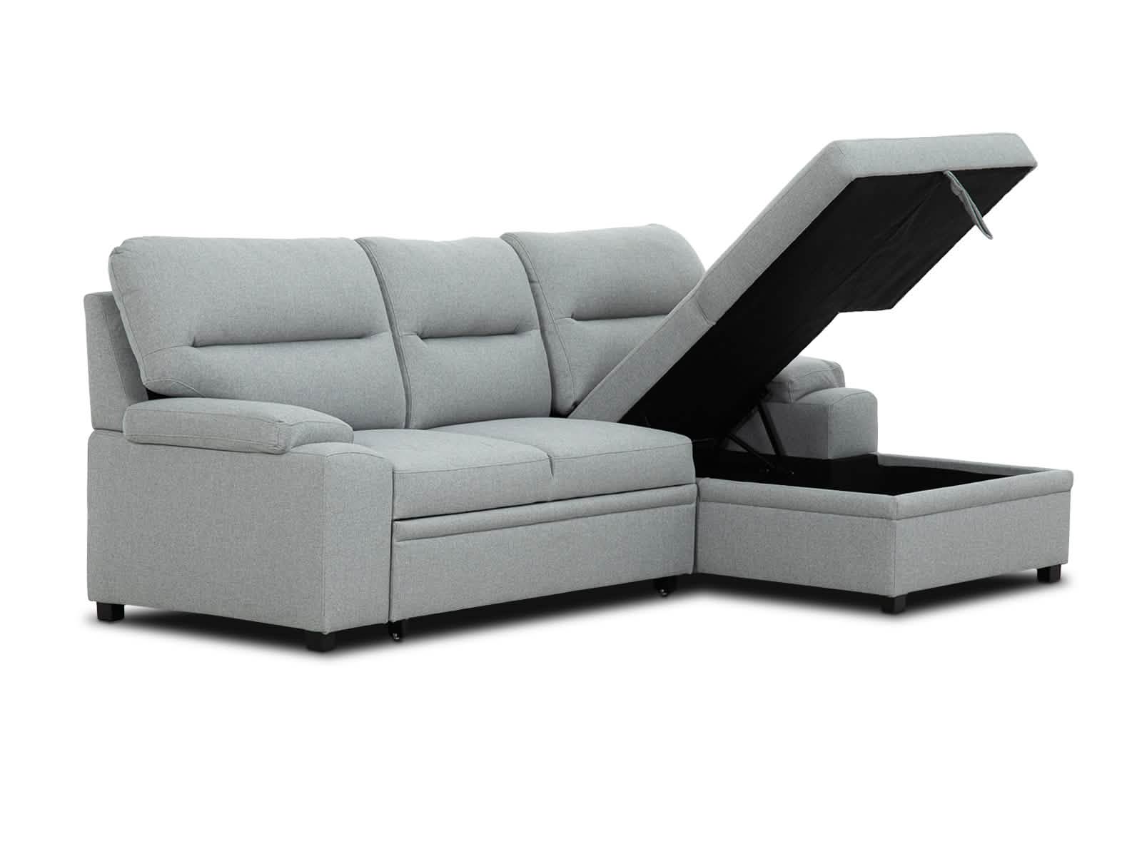 Sala Sofacama Cyril #Color_Silver"T36914"
