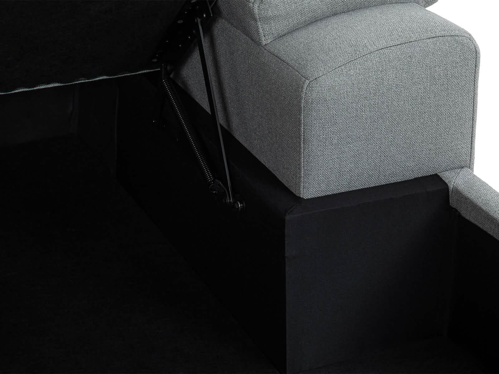 Sala Sofacama Cyril #Color_Silver"T36914"